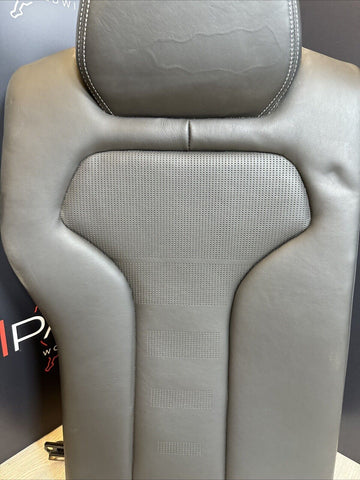 BMW F82 M4 Coupe 15-20 Right Rear Back Seat Black Leather Back Rest Backrest