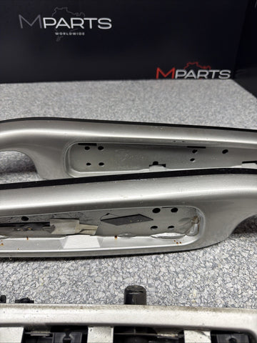 01-06 BMW E46 M3 Custom Painted Black Door Trim Armrests Front Rear Coupe