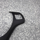 08-13 BMW E90 E92 E93 M3 Steering Wheel Trim Cover Black Leather Wrapped