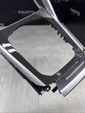 BMW G06 X6 F96 X6M Cup Holder Center Console Drink Holder 5A34FD9 Carbon Fiber