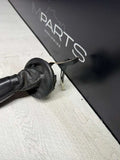 06-10 BMW E60 E63 E64 M5 M6 SMG Shift Knob & Boot 7898248 + Carbon Fiber Bezel
