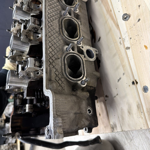 01-06 BMW E46 M3 S54 Motor Engine Cylinder Head Complete No Cams