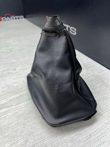 BMW E46 323 325 330 M3 Leather Shift Shifter Tri Stitch Boot Cover + Ring
