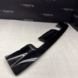 01-06 BMW E46 M3 Rear Bumper Lower Lip Diffuser Trim Panel OEM Jet Black