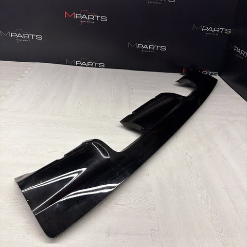 01-06 BMW E46 M3 Rear Bumper Lower Lip Diffuser Trim Panel OEM Jet Black