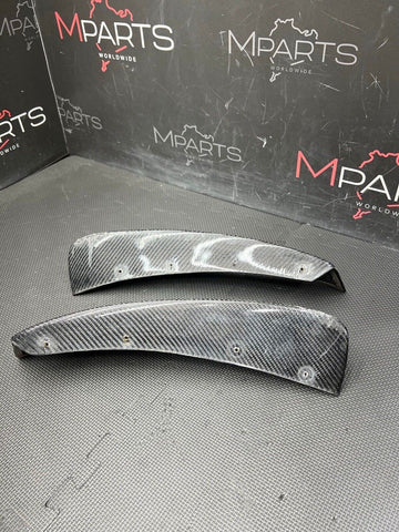 01-06 BMW E46 M3 Front Bumper Splitters Carbon Fiber