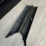 98-02 BMW Z3 M Roadster Front Interior A- Pillar Column Covers Trim Gray