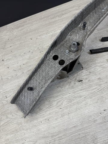 01-06 BMW E46 M3 Front Bumper Rebar Reinforcement Beam *Crack*
