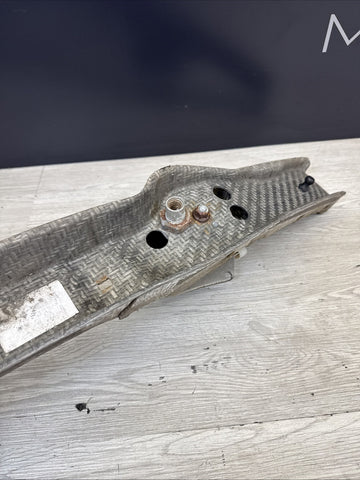 01-06 BMW E46 M3 Front Bumper Rebar Reinforcement Beam *Small Crack*