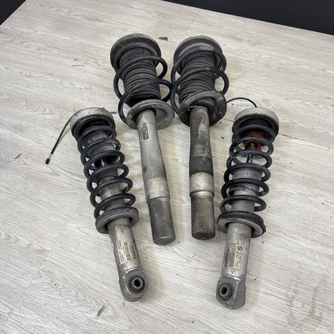 BMW E63 M6 06-10 EDC Shock Strut Spring Set Complete 108k Miles