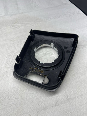 01-06 BMW E46 M3 Center Dome SMG Shift Plate Titan Shadow Grey