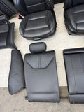 08-13 BMW E92 M3 Coupe Original Novillo Black Interior Seats Complete Heated