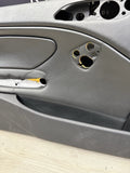 01-06 BMW E46 M3 DRIVER LEFT SIDE DOOR PANEL CARD BLACK OEM
