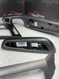 01-06 BMW E46 M3 Convertible Interior Armrests Trim Set Titan Shadow Grey