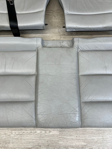 94-99 BMW E36 M3 Coupe Rear Vader Seats Vaders Dove Grey Backrest Bench Bolsters