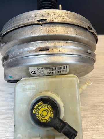 OEM BMW 06-10 E60 M5 Brake Booster w/ Brake Master Cylinder