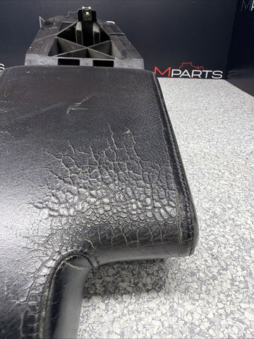 BMW E36 M3 Armrest Arm Rest Leather Black Center Console 95-99 OEM *Rip*