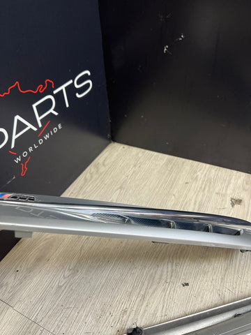 98-02 BMW Z3 M Z3M Fender Hood Vent Grilles Grilles Pair OEM Silver