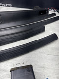 08-13 BMW E92 E93 M3 Interior Trim Set Carbon Leather OEM Genuine *Notes*