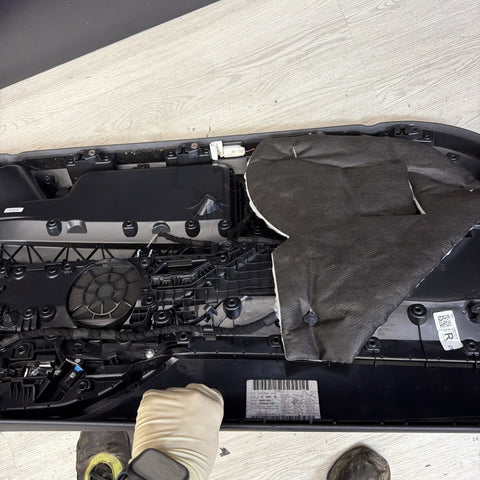 BMW 21-25 G82 G83 M4 Front Right Passenger Side Door Panel Black *Notes*