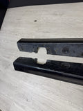 01-06 BMW E46 M3 Rocker Panel Side Skirts OEM Carbon Black *Notes*
