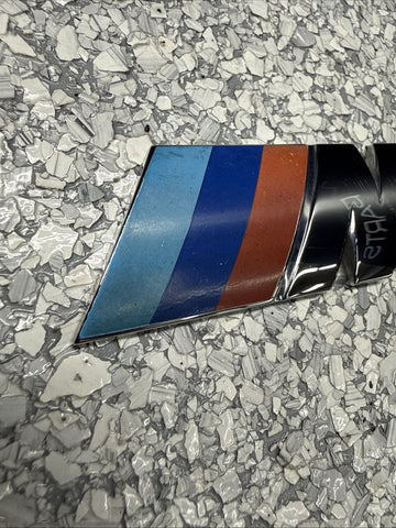 BMW GENUINE E39 M5 M STICKER BADGE EMBLEM CHROME 51142694404