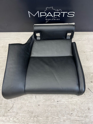 08-13 BMW E92 M3 Coupe Right Passenger Rear Seat Bottom Bench Pad Black Leather