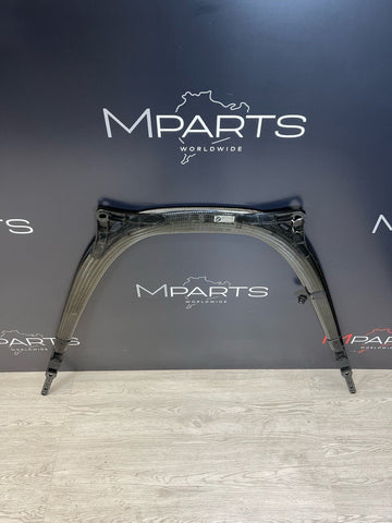 15-20 BMW F80 F82 F83 M3 M4 Carbon Fiber Strut Braces Bar OEM *Chipped Tab*