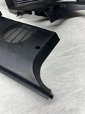 91-99 BMW E36 3 Series M3 Dead Pedal Cover Kick Panels Trims Covers Black OEM