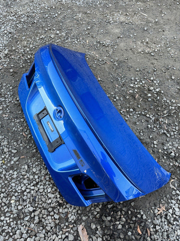 (PICKUP ONLY) 11-16 BMW F10 528i 535i 550i M5 REAR TRUNK LID SHELL PANEL BLUE