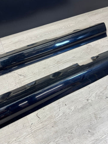 01-06 BMW E46 M3 Rocker Panel Side Skirts OEM Carbon Black