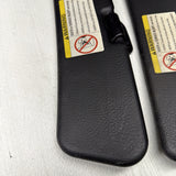 98-02 BMW Z3 M Z3M CONVERTIBLE PANELS SUN VISORS BLACK