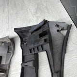 01-06 BMW E46 M3 FRONT BUMPER COVER GUARDS BRACKETS 2695247