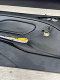 01-06 BMW E46 M3 DRIVER LEFT SIDE DOOR PANEL CARD BLACK OEM
