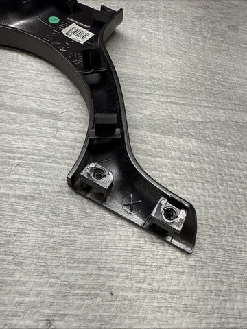 OEM 01-06 BMW E46 M3 Lower Steering Wheel Trim Cover Plate Titan Shadow Grey