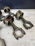 2000-2003 BMW E39 M5 S62 5.0L V8 Piston and Connecting Rod Set of 8 Z8 OEM