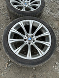06-10 BMW E60 M5 Style 166M Genuine Wheels Rims 36117834626 19x9.5 19x8.5