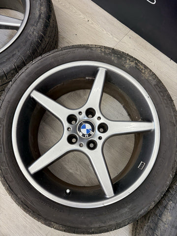 SET OF 4 1000 MIGLIA WHEELS RIMS SQUARE 18x8 ET20 5x120 BMW