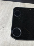16-20 BMW F87 M2 Front Black White Stitching Floor Mat Set OEM