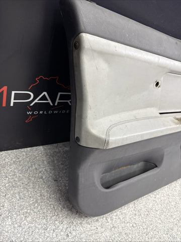 BMW E36 M3 95-99 Coupe Front Left Driver Door Card Panel Dove Grey Vaders