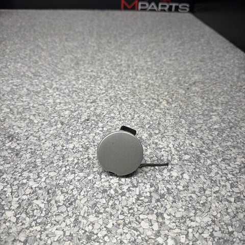 BMW E46 M3 01-06 Titan Silver Front tow hook cap cover 2695250