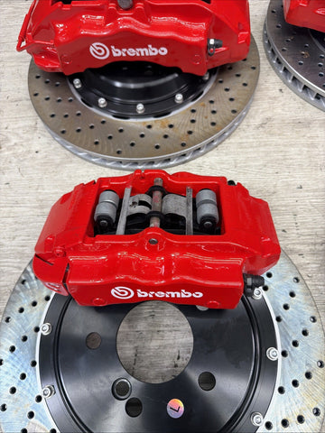 08-13 BMW E90 E92 E93 M3 BREMBO Big Brake Kit Calipers Rotors Set NEW Plug Play