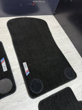 Genuine 01-06 BMW E46 M3 Coupe Carpets Floor Mats Black Front & Rear