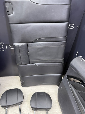 15-20 BMW F83 M4 Convertible Interior Seats & Panels Leather Black *Notes*