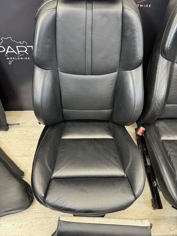 08-13 BMW E92 M3 Coupe Original Novillo Black Interior  Seats Complete