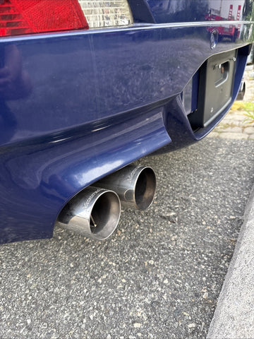 06-10 BMW E63 E64 M6 S85 Rear Exhaust Muffler Valved Meisterschaft