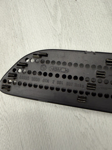 01-06 BMW E46 M3 Left Right Fender Vent Grilles Grills Trims Chrome Genuine OEM