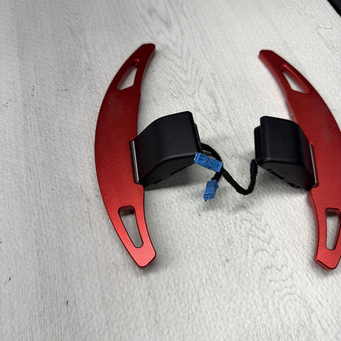 15-20 BMW F80 F82 F83 M3 M4 DCT Steering Wheel Paddle Shifters Levers Extended