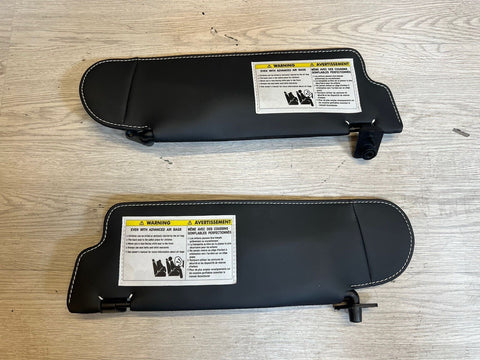 2010-2015 Ferrari 458 Coupe Interior Alcantara Visors Panels Pillars Set 814183