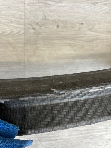 01-06 BMW E46 M3 Front Bumper Rebar Reinforcement Beam *Hairline Crack